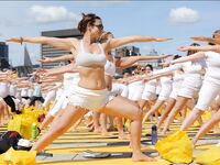Hot Yoga Girls Voyeur Candid Mix