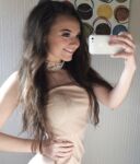 Sexy Brunette Tease Selfies Wow