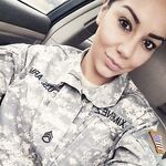 Gabby Military Selfie NN Tease