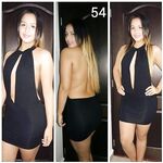 Young Shy Latina Modelling Slutty Outfits