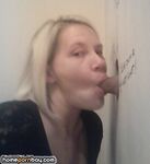 Slutty amateur blonde banged in all holes