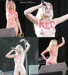 Sexy slut Jessica McCann naked at festival