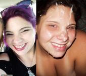 before and after cumsluts