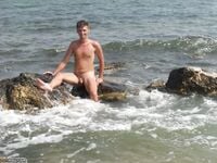 Sexw with amateur wife Danica at beach