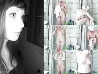 Jaqueline from Germany naked at shower