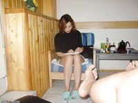 Amateur girl naked at sauna