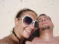 Hot pics from hot summer vacation from real couple