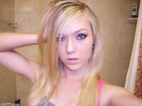 Blonde teen cutie NN selfies
