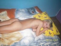 Blonde teen GF nude in her room