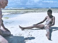 Fucking on the Beach, interracial beach porn in Africa