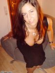 Busty amateur brunette young wife