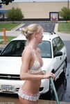 Sexy car washing