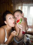 Naked girls at russian sauna