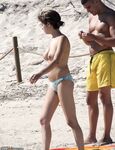 Topless amateur girl at beach