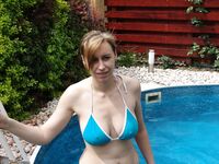 Busty wife at summer vacation 2