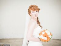 Russian amateur redhead wife 2