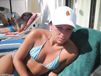 Milena at summer vacation