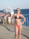 Blonde amateur wife at summer vacations 7