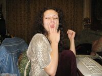 Curly russian amateur wife exposed
