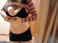 Emo teen babe with huge tits 2