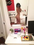 Busty shaved brunette teen girlfriend selfies