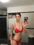 Tall natural tit wife bathroom selfies