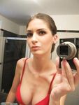 Tall natural tit wife bathroom selfies