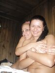 Two amateur GFs at sauna 2