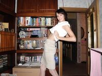 Thin and elegant amateur wife