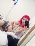 Sexy tattooed amateur girl selfies 2