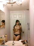 Naked selfies at mirror 2