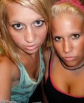 Two emo blonde teens