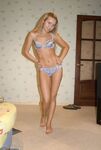 Young amateur blonde naked at home