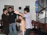 Striptease from my GF at party