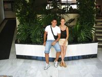 Real amateur couple at vacation 27