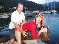 Real amateur couple at vacation 29