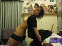 Teen GF posing on webcam