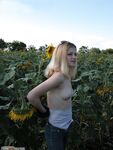 Russian teen posing topless