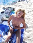 Cute amateur blonde on vacation at Spain