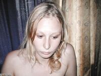Amateur teen GF nude in her room 2