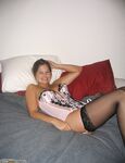 Young wife posing in hot lingerie