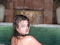 Sexy amateur teen gf in sauna