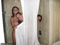Young Amateur Girls In The Shower