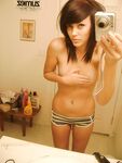 Very Hot Emo Girl Teasing The Cam