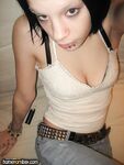 Scene Chick With Multiple Piercings Shows Off Her Sexy Bod