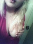 Busty Emo Chick Fucks Her Pussy While Self Shooting
