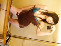 Emo Chick With Nice Tits Self Shooting In The Bathroom