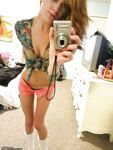 Hot selfie from cute young amateur GF