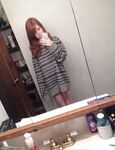Redhair girl naked selfshots 2
