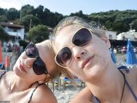 Two young amateur GFs at vacation 2